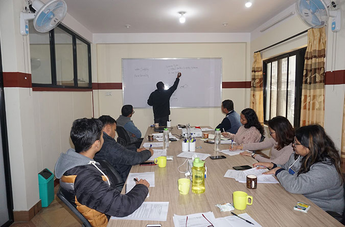 Training on Functionality Study of Water Supply Schemes