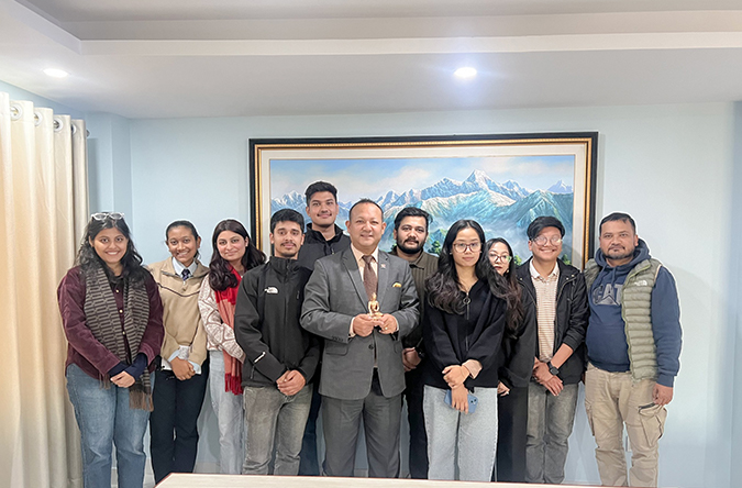 Talk Session on Professional Development for Career Enhancement by Mr. Roopesh Shrestha