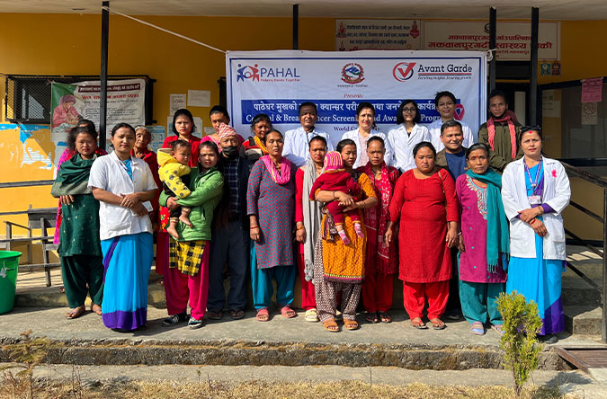Avant Garde Solutions collaborated with Pahal Foundation to conduct two days Cervical and Breast Cancer Screening and Awareness Program