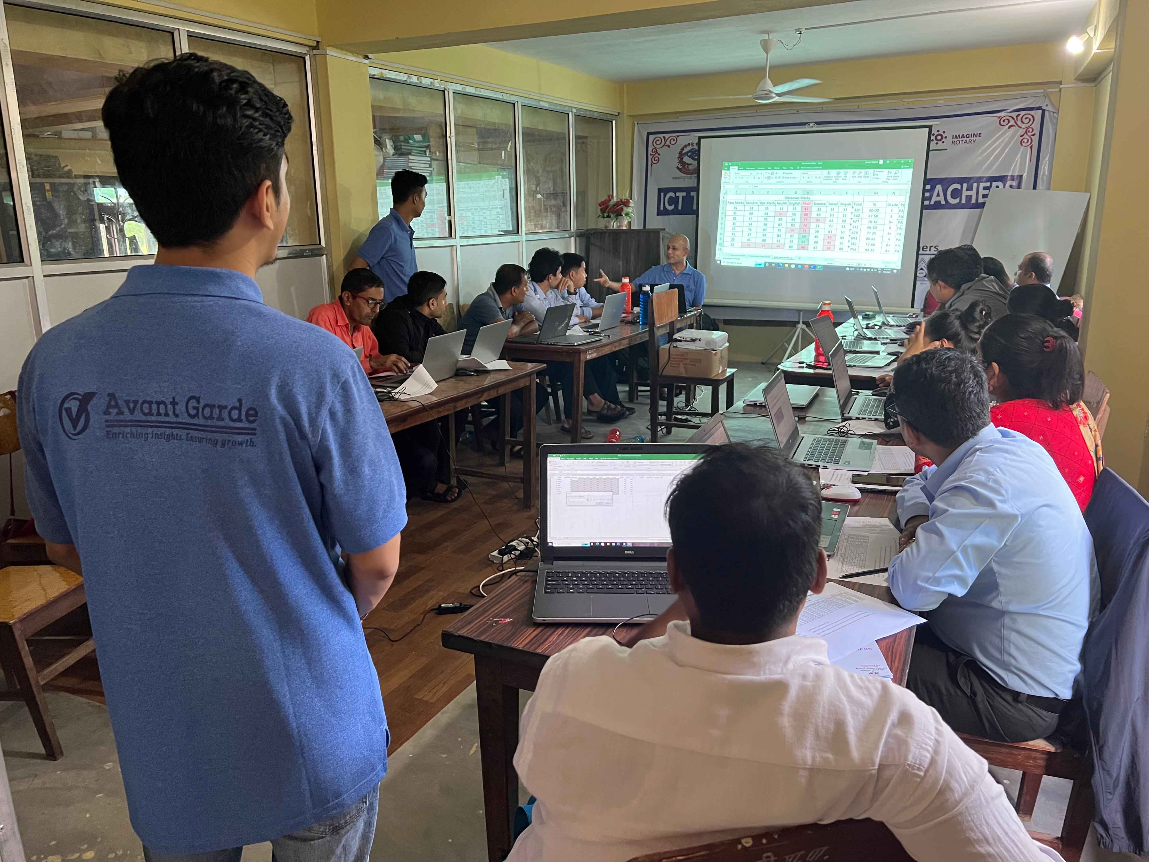 Avant Garde Solutions collaborated to conduct ICT training for public school teachers