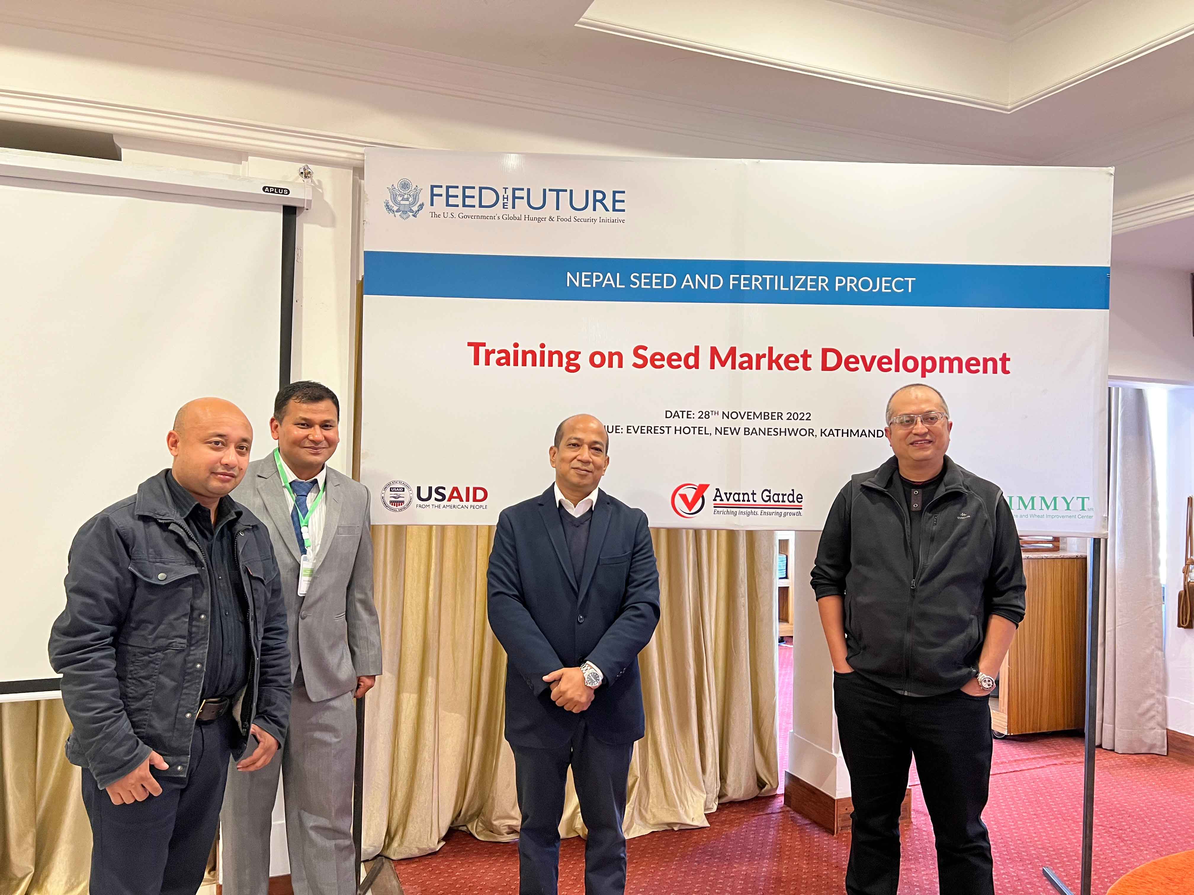 Avant Garde Solutions in collaboration with CIMMYT conducted a session on Seed Market Development