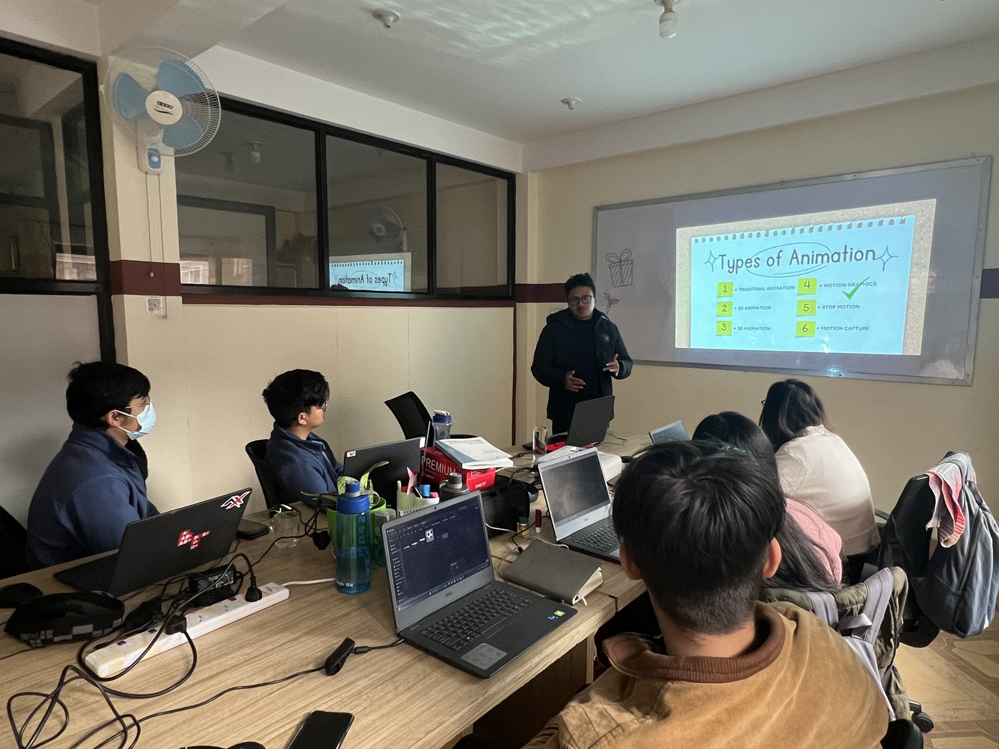 Animation Training by Mr.Achyut Shakya