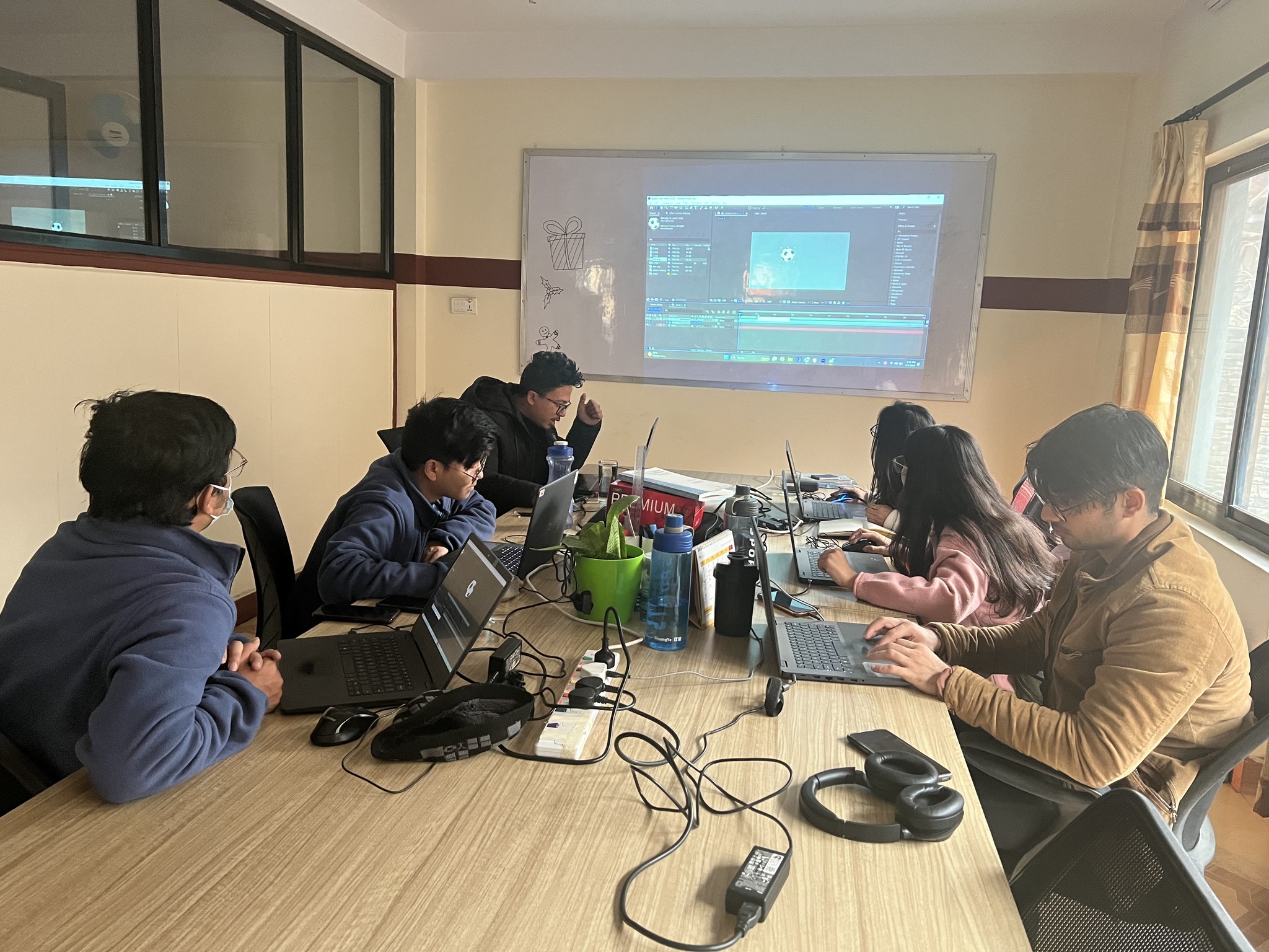 Animation Training by Mr.Achyut Shakya