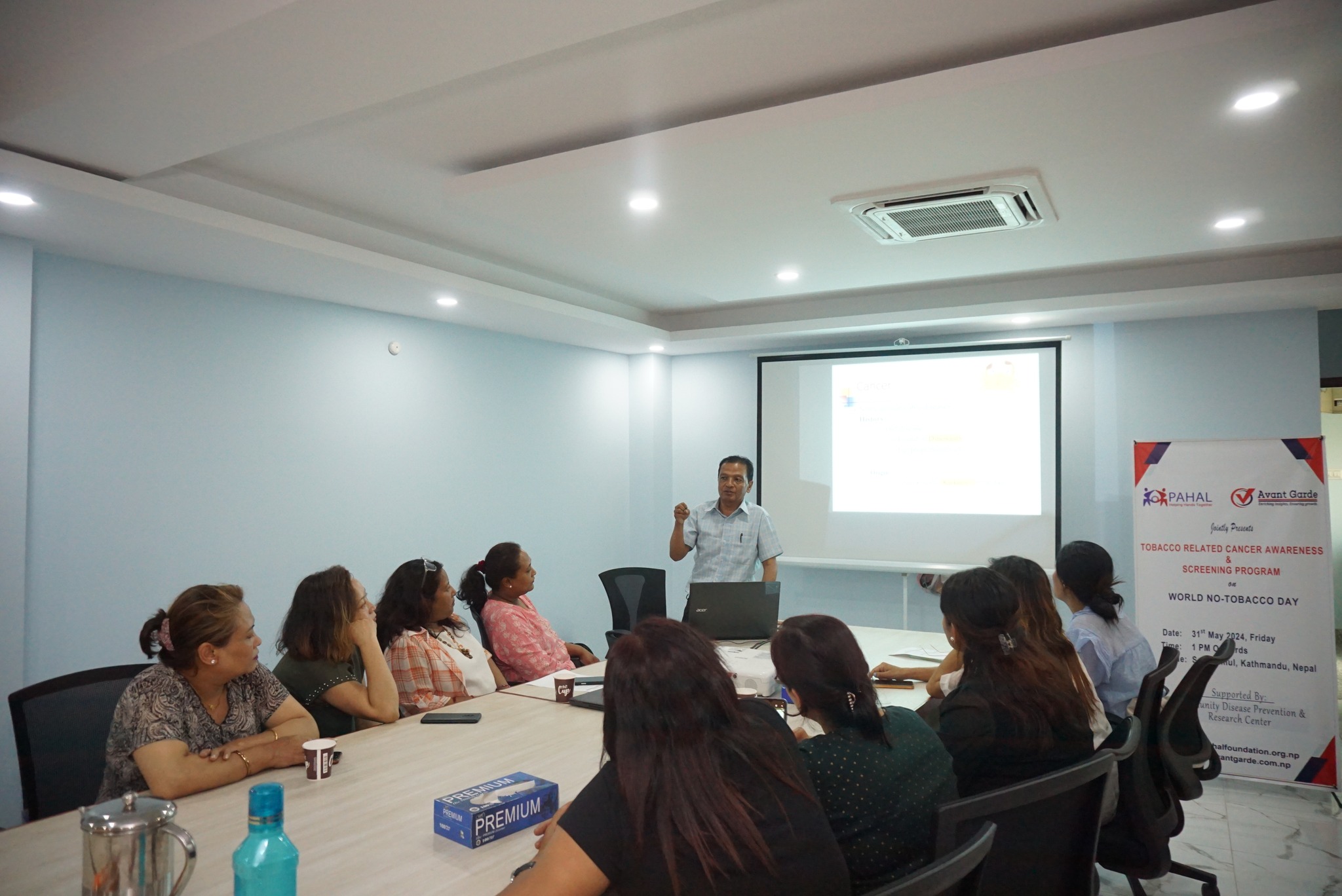 Avant Garde Solutions collaborated with Pahal Foundation to conduct Tobacco Related Cancer Awareness and Screening Program