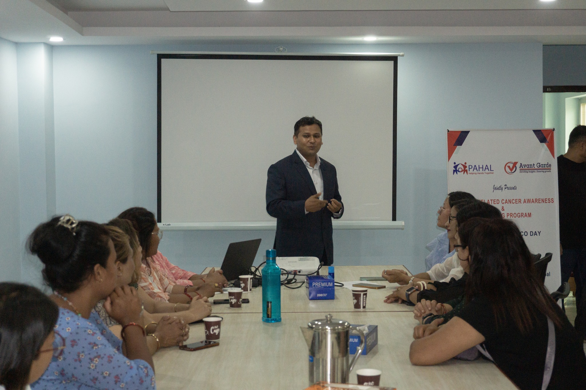Avant Garde Solutions collaborated with Pahal Foundation to conduct Tobacco Related Cancer Awareness and Screening Program