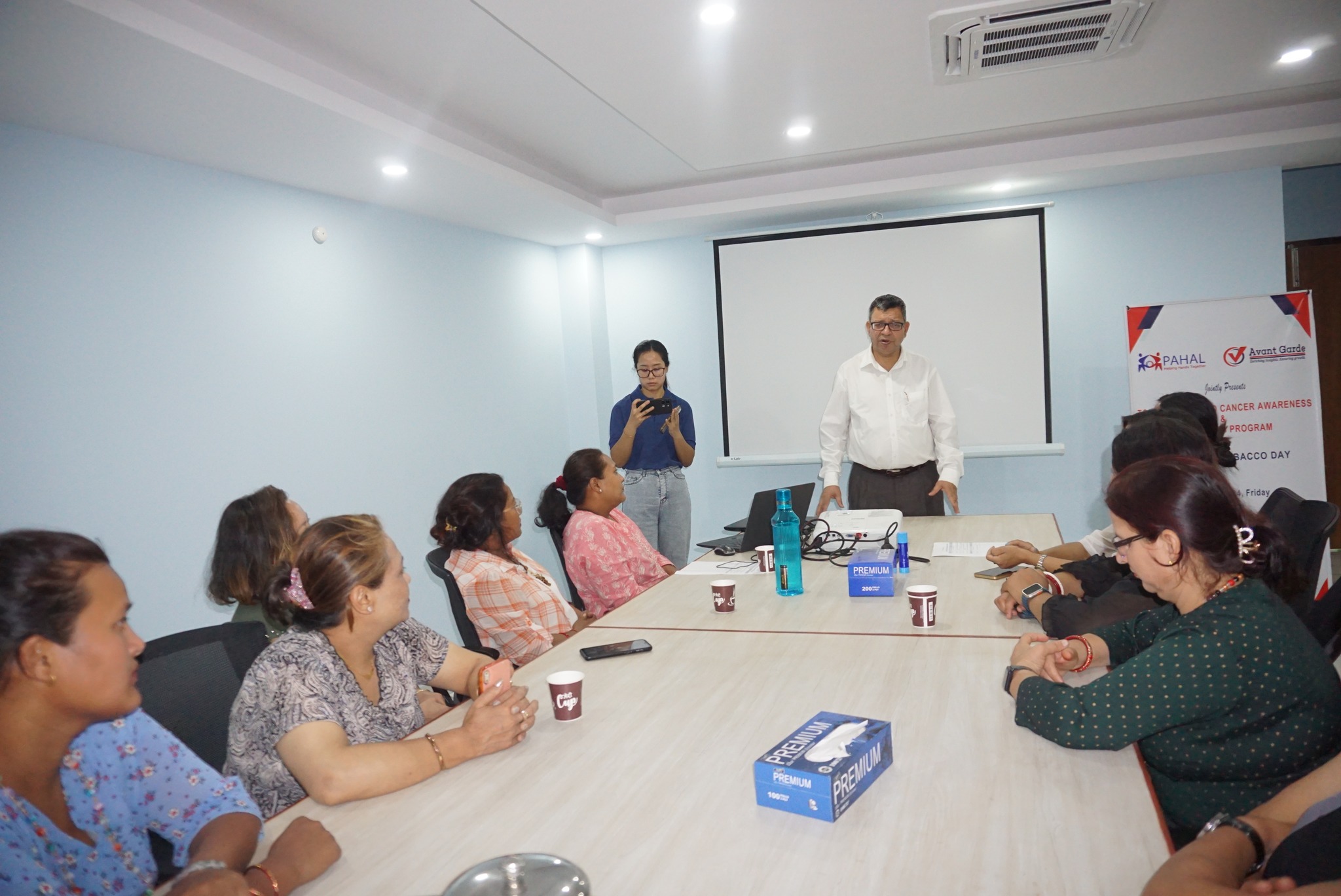 Avant Garde Solutions collaborated with Pahal Foundation to conduct Tobacco Related Cancer Awareness and Screening Program